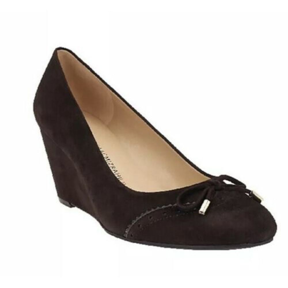 Isaac Mizrahi Live 9 M Kalma Round Toe Wedges